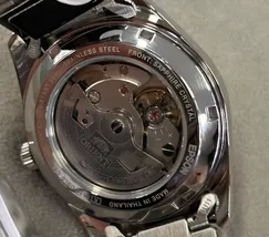 Relógio Orient Stretto Safira RA-AC0R06L30B Azul 38,5mm 50m | Taniguchi Relógios - imagem 9