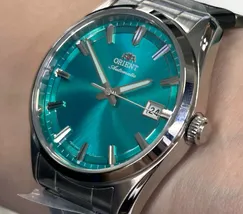 Relógio Orient Stretto Safira RA-AC0R06L30B Azul 38,5mm 50m | Taniguchi Relógios - imagem 4