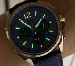 Relógio Orient Solartech Elite Land Safira MBSCC075-D2DX Azul 40mm 100m | Taniguchi Relógios - imagem 8