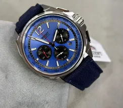 Relógio Orient Solartech Elite Land Safira MBSCC075-D2DX Azul 40mm 100m | Taniguchi Relógios - imagem 6