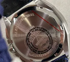 Relógio Orient Solartech Elite Land Safira MBSCC075-D2DX Azul 40mm 100m | Taniguchi Relógios - imagem 9