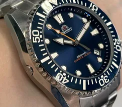 Relógio Orient Superior Diver 300 Safira Cerâmica YN6SS024-D1SX Azul 44mm 300m | Taniguchi Relógios - imagem 2
