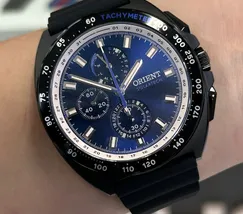 Relógio Orient Solartech Perpetual Calendar Safira MPSPC021-D1PX Azul 42mm 100m | Taniguchi Relógios - imagem 1