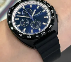 Relógio Orient Solartech Perpetual Calendar Safira MPSPC021-D1PX Azul 42mm 100m | Taniguchi Relógios - imagem 5