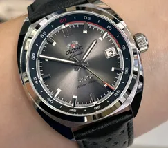 Relógio Orient Sport Land Safira YN6SC040-G1PX Grafite 39mm 100m | Taniguchi Relógios - imagem 1