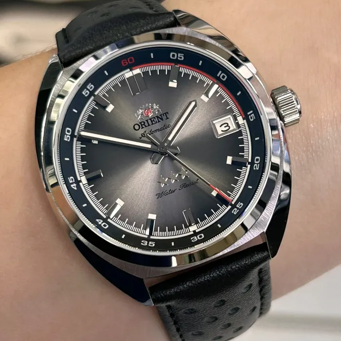 Relógio Orient Sport Land Safira YN6SC040-G1PX Grafite 39mm 100m | Taniguchi Relógios