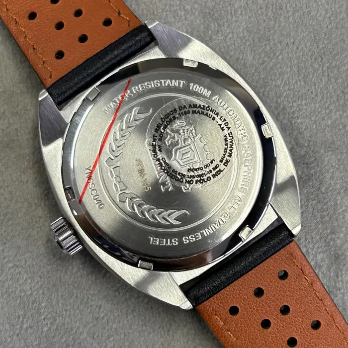 Relógio Orient Sport Land Safira YN6SC040-G1PX Grafite 39mm 100m | Taniguchi Relógios