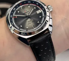 Relógio Orient Sport Land Safira YN6SC040-G1PX Grafite 39mm 100m | Taniguchi Relógios - imagem 6