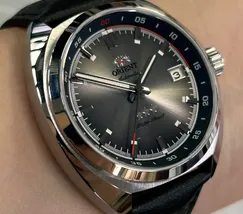 Relógio Orient Sport Land Safira YN6SC040-G1PX Grafite 39mm 100m | Taniguchi Relógios - imagem 3