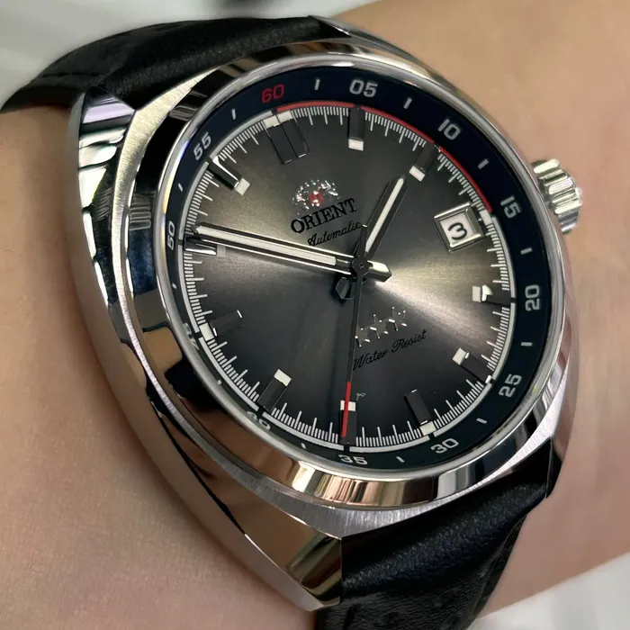 Relógio Orient Sport Land Safira YN6SC040-G1PX Grafite 39mm 100m | Taniguchi Relógios