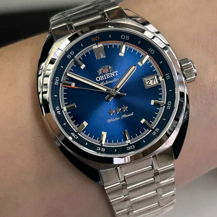 Relógio Orient Sport Land Safira YN6SS040-D1SX Azul 39mm 100m | Taniguchi Relógios