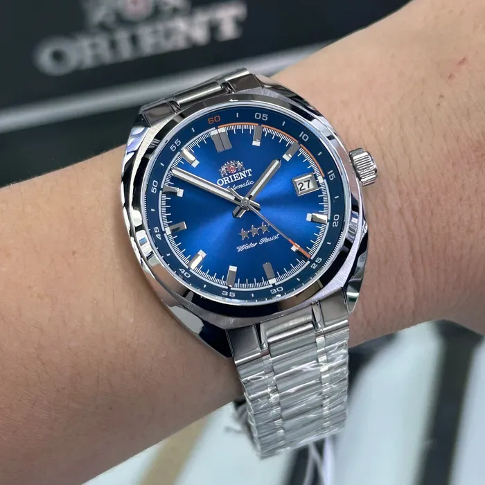 Relógio Orient Sport Land Safira YN6SS040-D1SX Azul 39mm 100m | Taniguchi Relógios