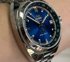 Relógio Orient Sport Land Safira YN6SS040-D1SX Azul 39mm 100m | Taniguchi Relógios - imagem 3