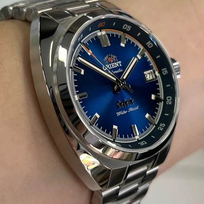 Relógio Orient Sport Land Safira YN6SS040-D1SX Azul 39mm 100m | Taniguchi Relógios