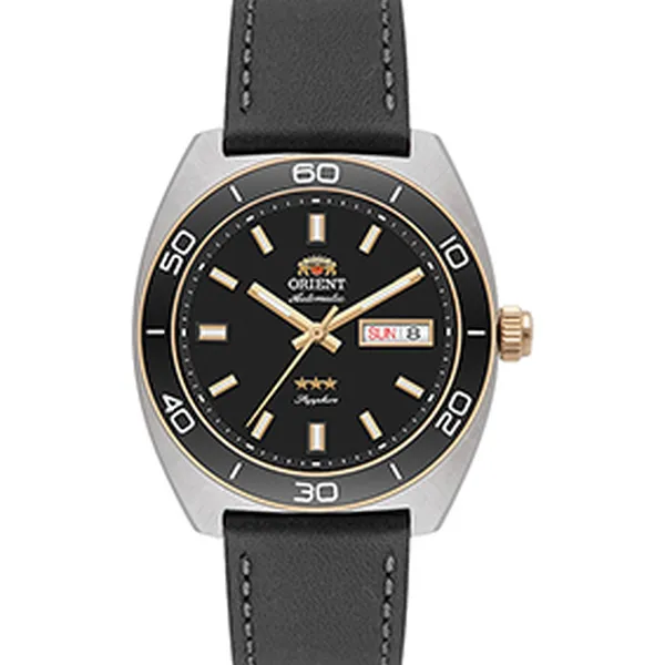 Orient 3 Estrelas Automático Elegance YN6MC019a P1PX Preto