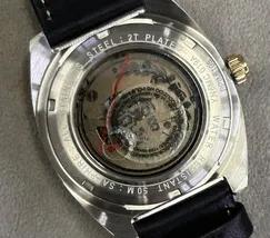 Relógio Orient Elegance Safira YN6MC019A-P1PX Preto 40mm Couro | Taniguchi Relógios - imagem 8
