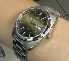 Relógio Orient Heritage 3 Estrelas YN6SS001 Safira Automático | Taniguchi Relógios - imagem 3