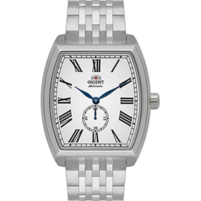 Relógio Orient Special Calibers Tonneau Safira YN6SS045-B3SX Branco 36x45mm | Taniguchi Relógios