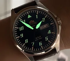 Relógio Orient Air Pilot Safira YN6SC010-D2NB Azul 41mm 100m | Taniguchi Relógios - imagem 7