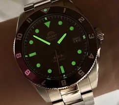 Relógio Orient Sports Land Safira YN6SS027-N1SX Cobre 39mm 100m | Taniguchi Relógios - imagem 7