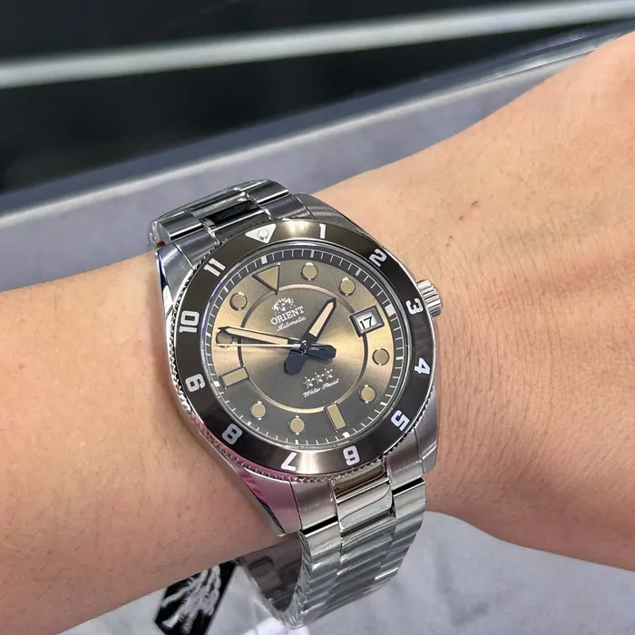 Relógio Orient Sports Land Safira YN6SS027-N1SX Cobre 39mm 100m | Taniguchi Relógios