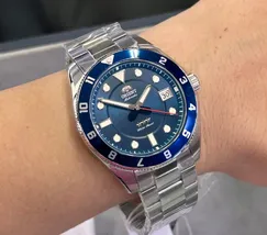 Relógio Orient Sports Land Safira YN6SS027-D1SX Azul 39mm 100m | Taniguchi Relógios - imagem 5
