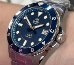 Relógio Orient Sports Land Safira YN6SS027-D1SX Azul 39mm 100m | Taniguchi Relógios - imagem 4