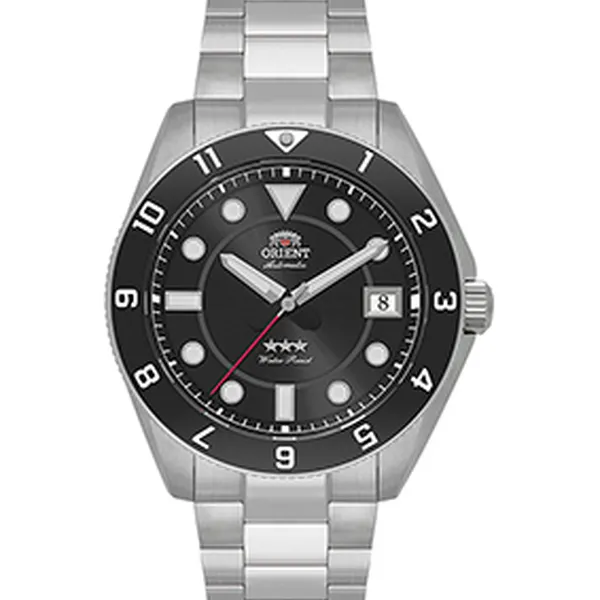 Orient 3 Estrelas Automático Sports Land YN6SS027 P1SX Preto