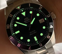 Relógio Orient Sports Land Safira YN6SS027-P1SX Preto 39mm 100m | Taniguchi Relógios - imagem 7