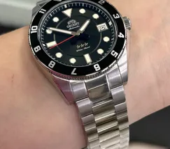 Relógio Orient Sports Land Safira YN6SS027-P1SX Preto 39mm 100m | Taniguchi Relógios - imagem 5