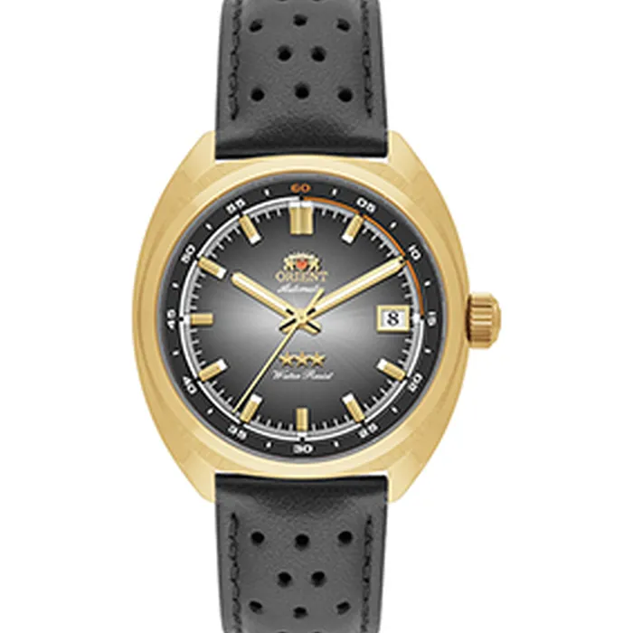 Relógio Orient Sport Land Safira YN6GC040-G1PX Dourado 39mm 100m | Taniguchi Relógios