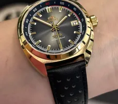 Relógio Orient Sport Land Safira YN6GC040-G1PX Dourado 39mm 100m | Taniguchi Relógios - imagem 5