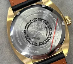 Relógio Orient Sport Land Safira YN6GC040-G1PX Dourado 39mm 100m | Taniguchi Relógios - imagem 8