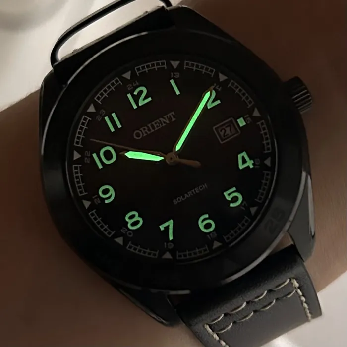 ST Neosports MPSC1022 Preto 41mm Solar | Taniguchi Relógios