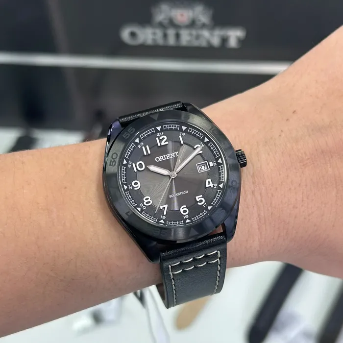 ST Neosports MPSC1022 Preto 41mm Solar | Taniguchi Relógios