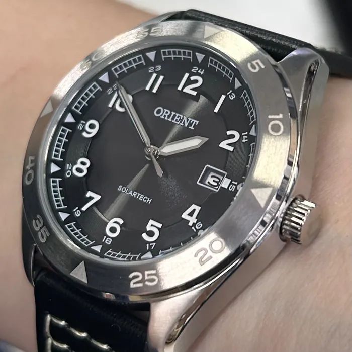 Relógio ST Neosports MBSC1056 Prata 41mm Solar | Taniguchi