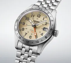Relógio Seiko 5 Sports Field GMT HDB002B1 Creme 39,4mm 100m | Taniguchi Relógios - imagem 9