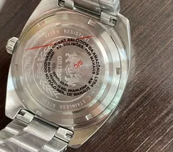 Orient 3 Estrelas Automático Heritage YN6SS001 vermelho - imagem 6