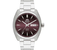 Orient 3 Estrelas Automático Heritage YN6SS001 vermelho - imagem 2