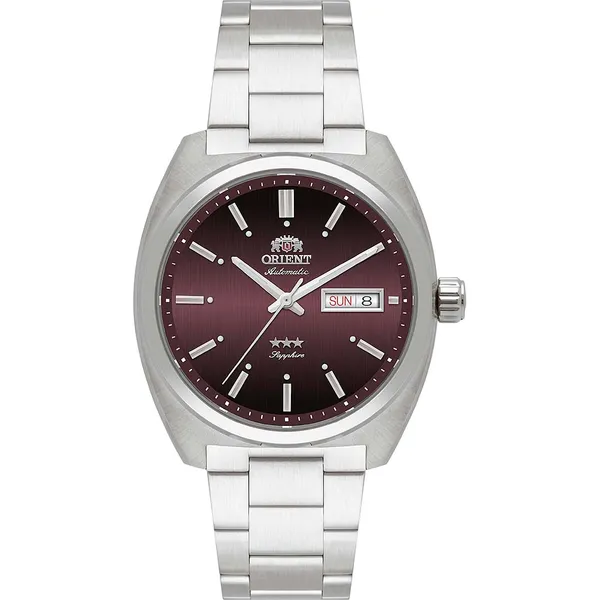 Orient 3 Estrelas Automático Heritage YN6SS001 vermelho