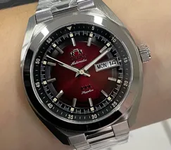 Orient 3 Estrelas Automático Heritage YN6SS002 vermelho - imagem 4