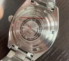 Orient 3 Estrelas Automático Heritage YN6SS002 grafite - imagem 7