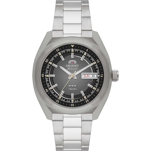 Orient 3 Estrelas Automático Heritage YN6SS002 grafite