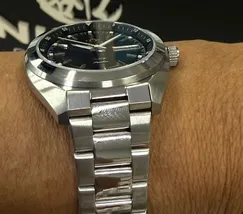 Orient 3 Estrelas Automático Heritage YN6SS002 azul - imagem 5