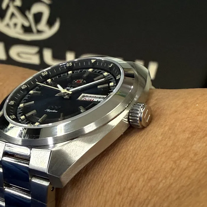 Orient 3 Estrelas Automático Heritage YN6SS002 azul