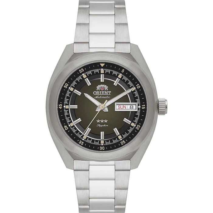 Orient 3 Estrelas Automático Heritage YN6SS002 verde