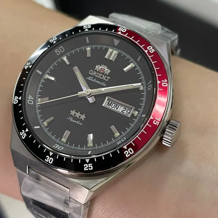 Orient 3 Estrelas Automático Heritage YN6SS003 coca cola