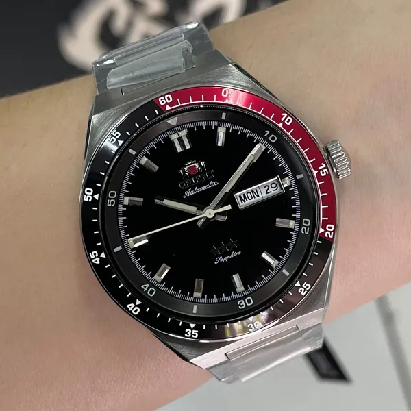 Orient 3 Estrelas Automático Heritage YN6SS003 coca cola