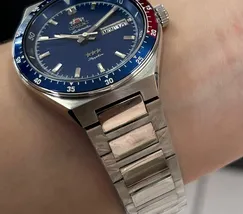 Orient 3 Estrelas Automático Heritage YN6SS003 pepsi - imagem 6