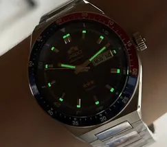 Orient 3 Estrelas Automático Heritage YN6SS003 pepsi - imagem 7